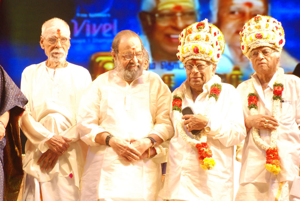 Mega Music Maestros M.S.Vishvanadhan and T.K.Ramamurthi Honored by Mega TV | Picture 31525